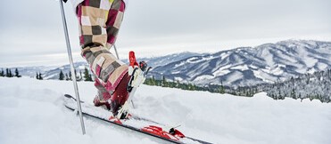 Индивидуальное занятие по горным лыжам для двоих ( 1 час) 