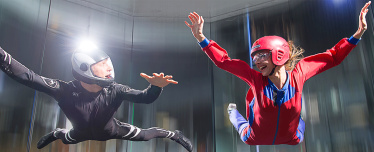 Полет в аэротрубе для двоих ( 4 минуты) 