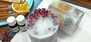 Мастер-класс Эко свечи с сухоцветами