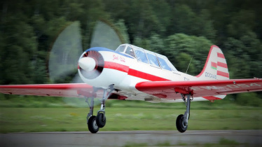 Ознакомительный полёт на самолёте  ЯК-52 (30 минут)