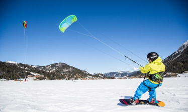 Мастер-класс по сноукайтингу