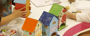 Мастер-класс Декупаж чайного домика для двоих