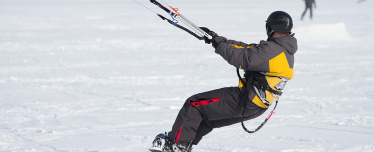 Зимний кайтинг