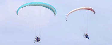 Полет на паралете для компании 