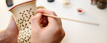 Мастер класс Роспись керамики для двоих