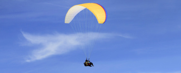 Полет на параплане в тандеме с инструктором для двоих