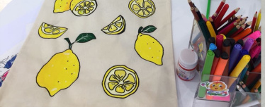 Мастер-класс Роспись шопперов для двоих