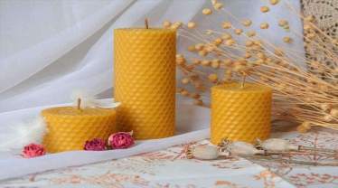 Мастер-класс по медовым свечам для семьи